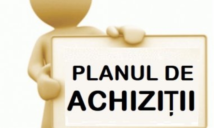 Planul de achiziții al S.A. „Drumuri Orhei” pentru anul 2022