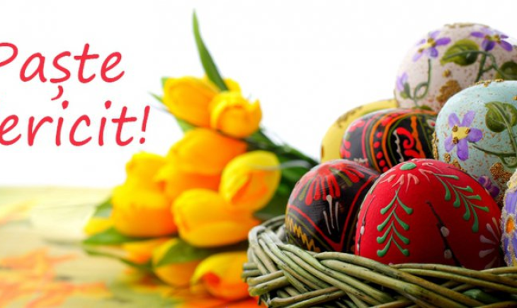 MESAJ  DE FELICITARE  CU  OCAZIA SĂRBĂTORILOR  PASCALE
