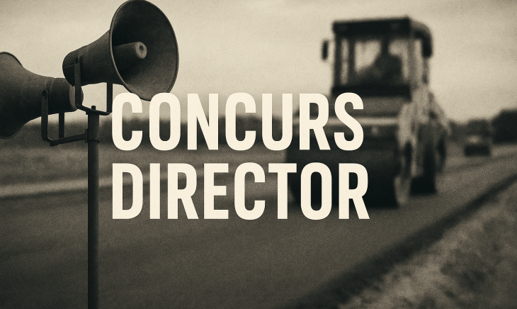 Anunț concurs pentru funcția de Director al Societății pe Acțiuni „DRUMURI ORHEI”